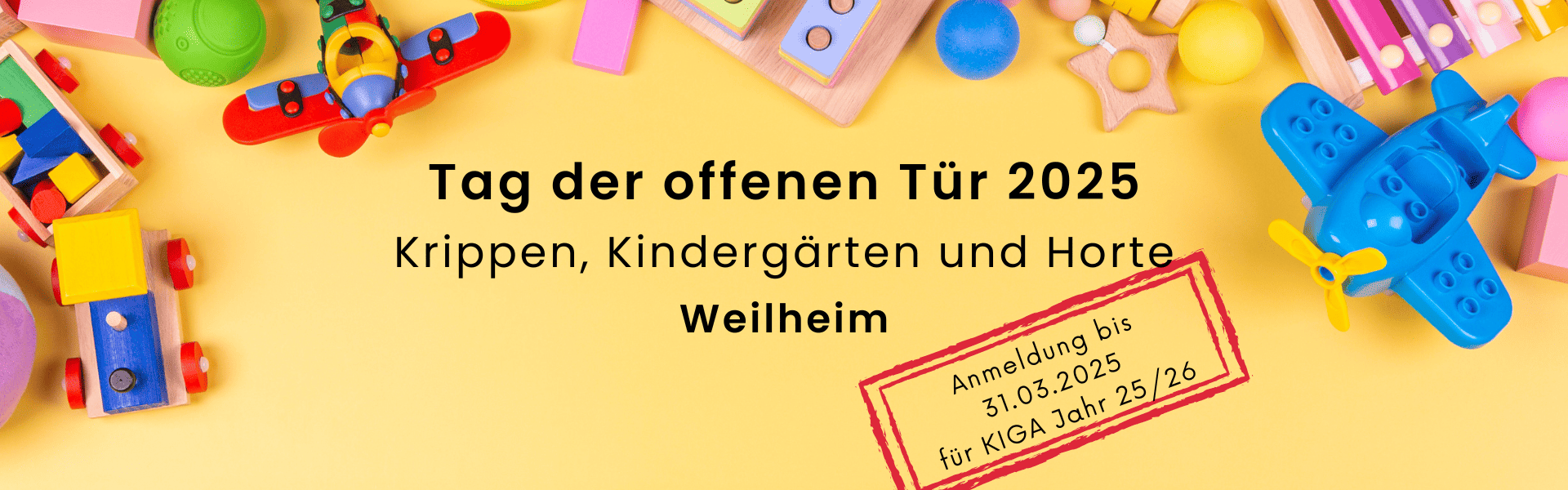 Tag der offenen Tür Kindergarten Weilheim 2025