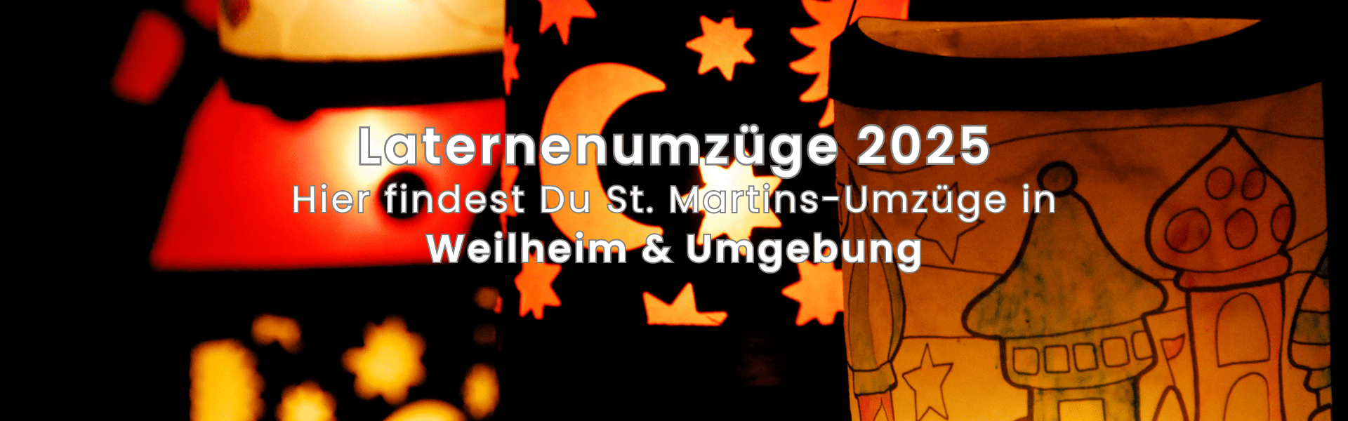 Laternenumzug Martinsumzug Weilheim 2025