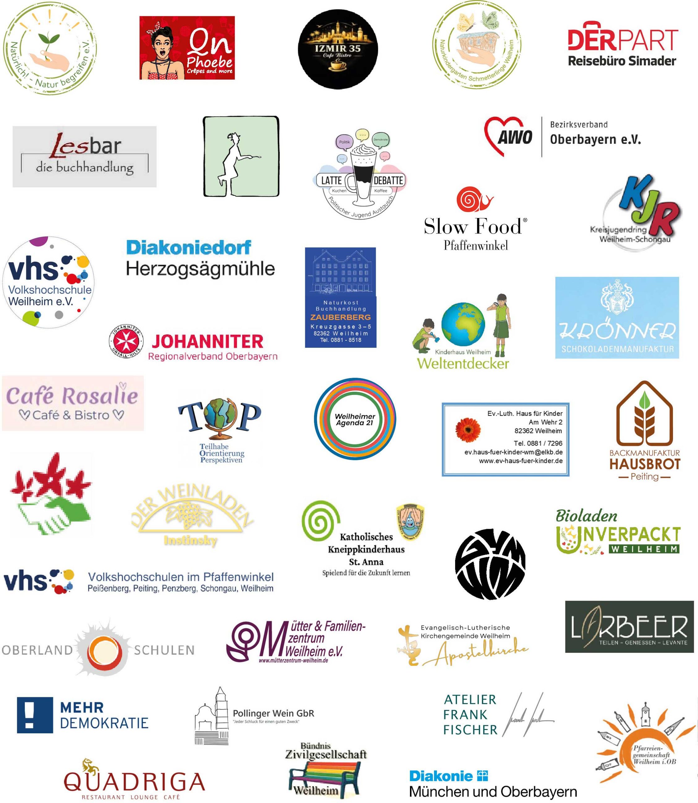 Unterstützerlogos-vielfalter